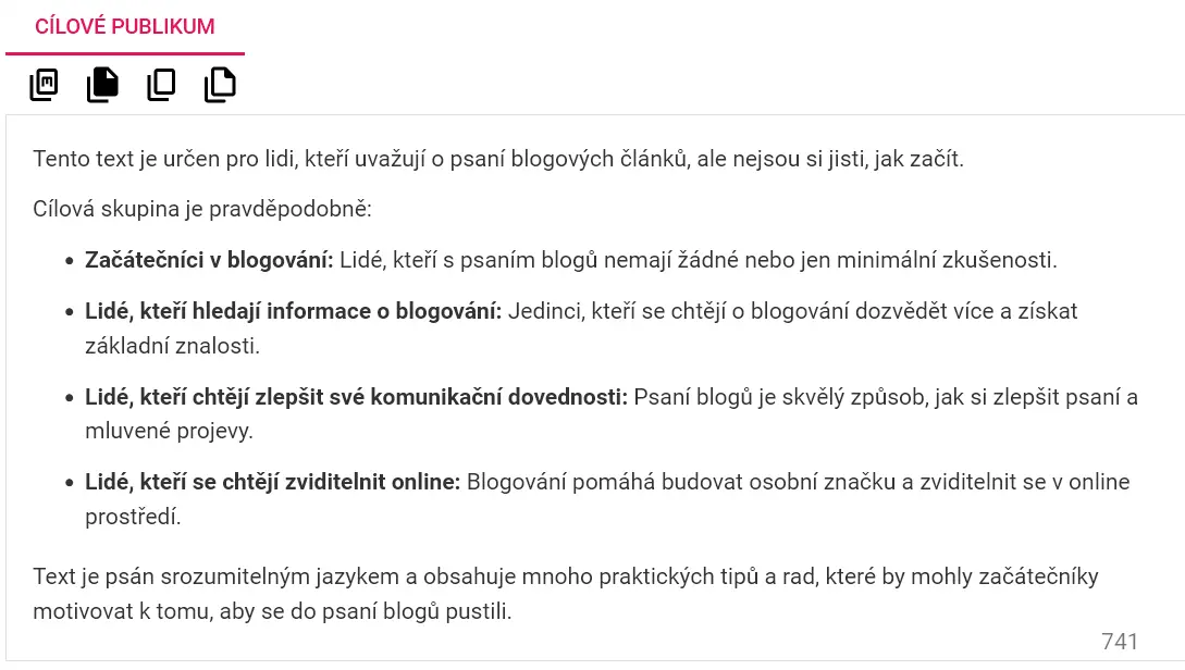 AI Blog s umělou inteligencí GuideGlare - cílové publikum